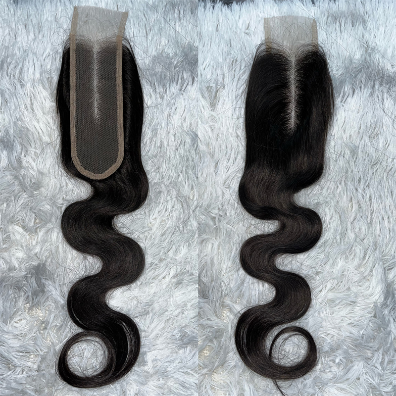 2x6 Virgin Hair Body Wave HD/Transparent Lace Closure - 图片 2